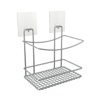 Полка д/ванной прямая Kleber Lite силикон. крепление KLE-LT033