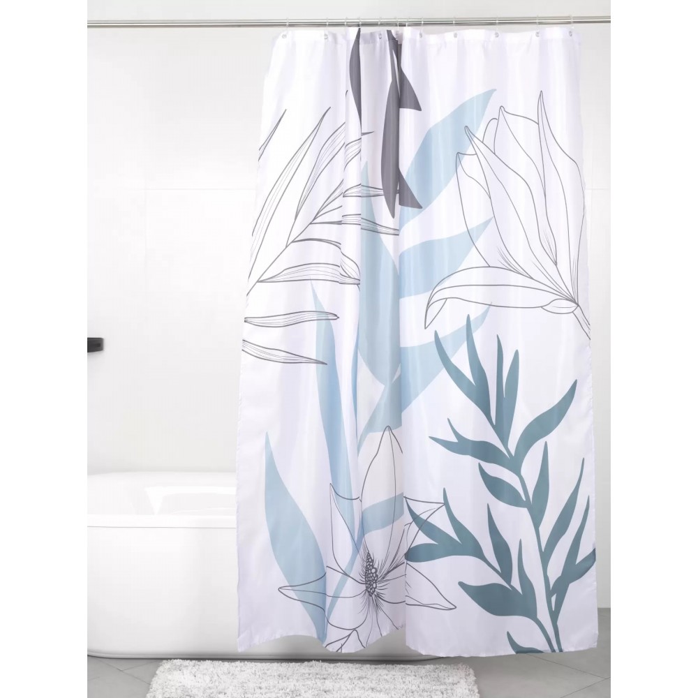 Шторка для ванной 180*200 AQUAFLOWER