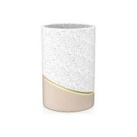 Стакан для зубн. щеток полирезина TERRAZZO