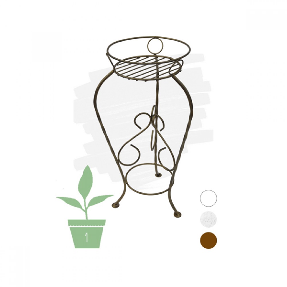 Подставка под цветы Ваза большая витая Подставка под цветы Ваза большая витая