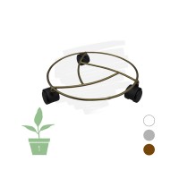 Подставка под цветы Платформа 3 колеса