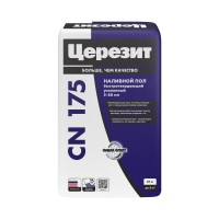 Раствор для пола самовыравнивающийся Церезит CN175, 3-60мм, мешок 25кг 48м/пал