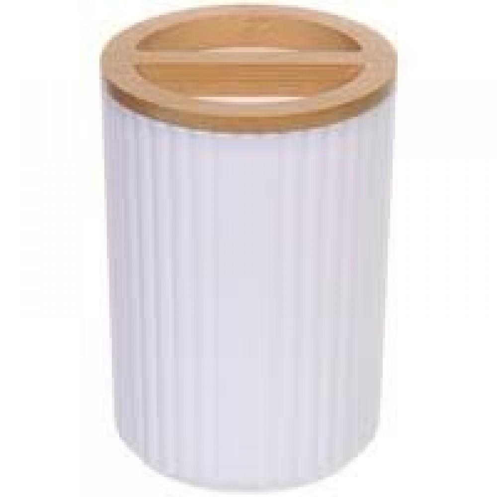 Подставка для зубных щеток Франко белая 591-114 Подставка для зубных щеток Франко белая 591-114