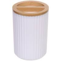 Подставка для зубных щеток Франко белая 591-114