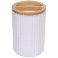 Подставка для зубных щеток Франко белая 591-114