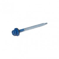 Саморез кровельный 4,8*70 RAL 5005 Синий (уп. 25штук) 