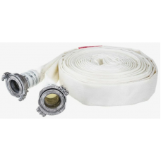 Шланг пожарный напорный РПК(В)- 25-1,0-УХЛ1 (10+/-м) с головками (белый) Шланг пожарный напорный РПК(В)- 25-1,0-УХЛ1 (10+/-м) с головками (белый)