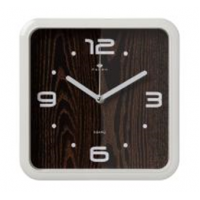 Часы настенные квадрат 22х22см, корпус белый "Классика" Рубин 2223-013