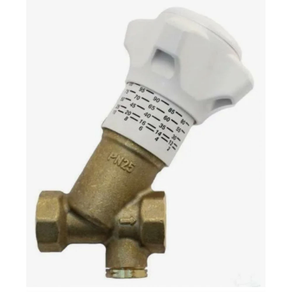 Клапан балансировочный муфтовый ДУ 25х2,5МПа(L=60мм) без штуцеров