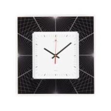 Часы настенные квадрат 35х35см, корпус белый "Геометрия 1" "Рубин" 3636-001 Часы настенные квадрат 35х35см, корпус белый "Геометрия 1" "Рубин" 3636-001