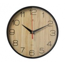 Часы настенные круг d=19,5см, корпус черный,"Текстура дерева", Рубин 2019-002 Часы настенные круг d=19,5см, корпус черный,"Текстура дерева", Рубин 2019-002