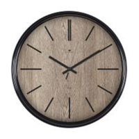 Часы настенные круг d=29см, корпус черный " Классика" 2940-007