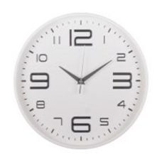 Часы настенные круг d=30см, корпус белый+серебро, "Классика", "Рубин" 3015-002 Часы настенные круг d=30см, корпус белый+серебро, "Классика", "Рубин" 3015-002