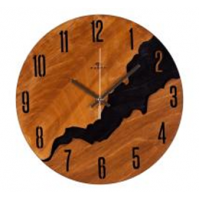 Часы настенные интерьерные из дерева, d=29 "Лофт" 2928-001