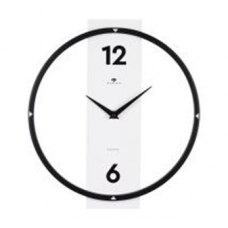Часы настенные металл+ дерево, круг 30,5 см, черный+белый "Time" Рубин 3330-001 Часы настенные металл+ дерево, круг 30,5 см, черный+белый "Time" Рубин 3330-001