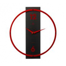 Часы настенные металл+ дерево, круг 30,5 см, красный+черный "Time 3" Рубин 3330-003 Часы настенные металл+ дерево, круг 30,5 см, красный+черный "Time 3" Рубин 3330-003