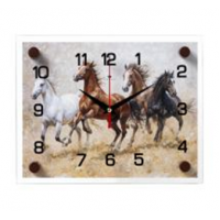 Часы настенные "Лошади" 2026-056