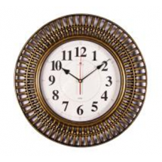 Часы настенные круг d=51 см, корпус черный с бронзой "Классика" "Рубин" 5029-003B Часы настенные круг d=51 см, корпус черный с бронзой "Классика" "Рубин" 5029-003B