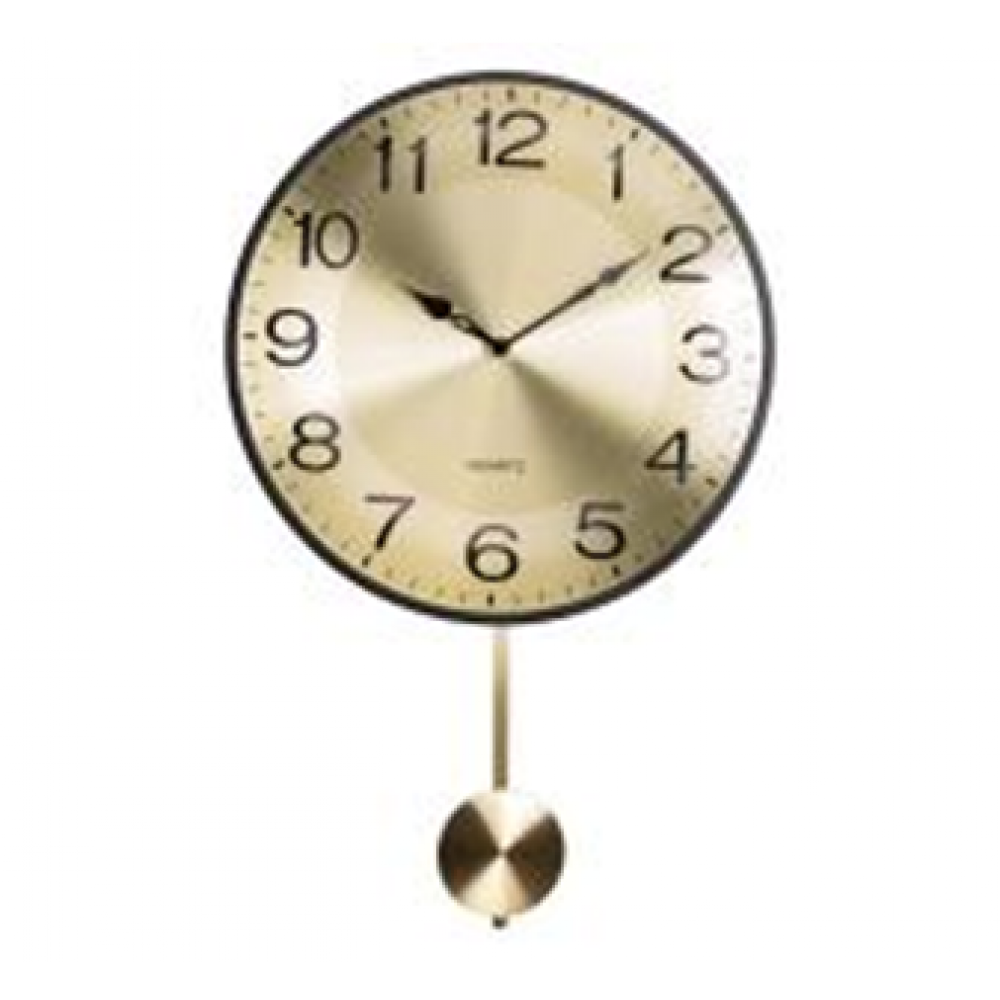 Часы настенные интерьерные из МДФ с маятником d =28 см "Классика" Рубин 2829-001 Часы настенные интерьерные из МДФ с маятником d =28 см "Классика" Рубин 2829-001