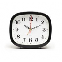 Будильник кварц, корпус черный "Классика" "Рубин" В5-001