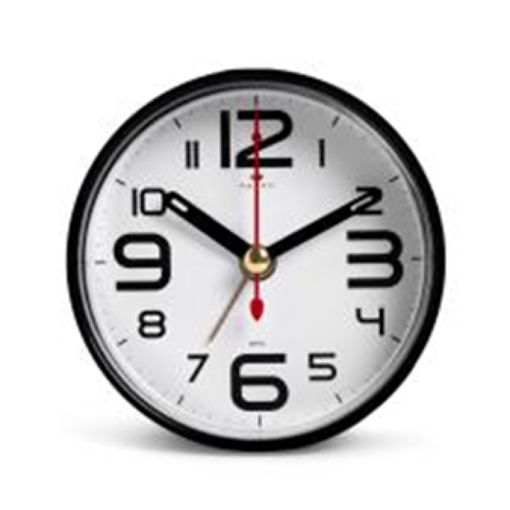 Будильник кварц, корпус черный "Классика" "Рубин" В7-001B Будильник кварц, корпус черный "Классика" "Рубин" В7-001B