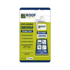 Герметик силиконовый универсальный бесцветный Roof Complect 260мл. 344826