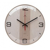 Часы настенные круг d=25см, основание бежевое "Классика" "Рубин" 2526-006