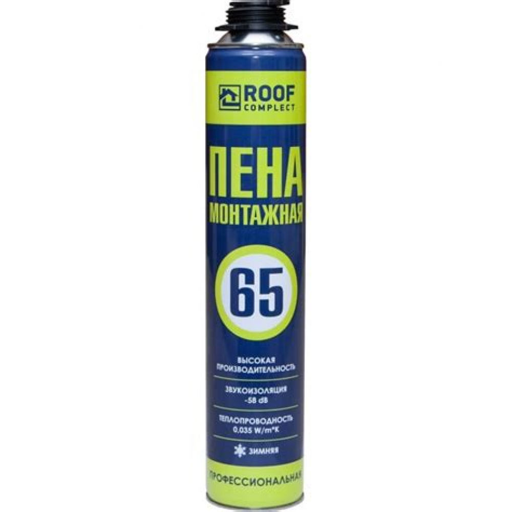 Пена монтажная профессиональная Roof Complect 65 850мл. 398632