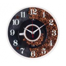 Часы настенные "Чёрный кофе" Рубин 3030-045