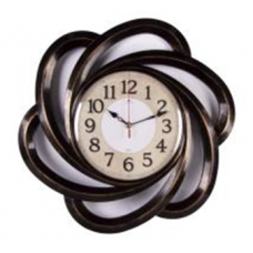 Часы настенные круг ажурный d=45,5 см, корпус черный с медью "Классика" "Рубин" 4722-002 Часы настенные круг ажурный d=45,5 см, корпус черный с медью "Классика" "Рубин" 4722-002