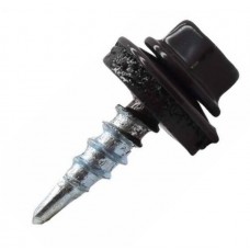 Саморез кровельный 4,8*19 RAL 9005 Черный (уп. 25штук)