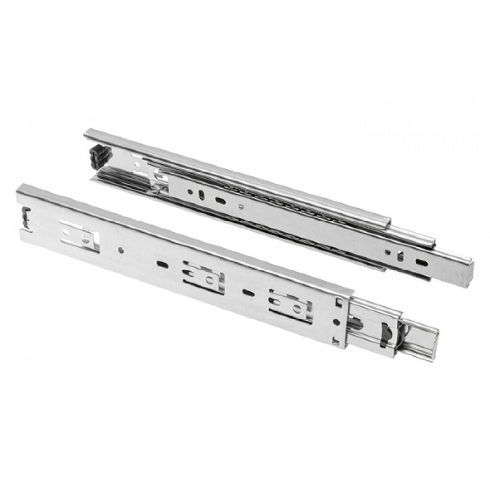 Направляющие шариковые 45-450 хром StahlBuro 2шт/уп 15931 Направляющие шариковые 45-450 хром StahlBuro 2шт/уп 15931