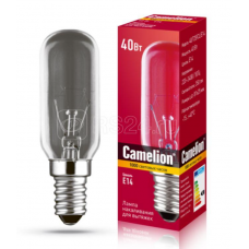 Лампа накаливания MIC 40/T25/CL/E14 для вытяжек Camelion 492465 Лампа накаливания MIC 40/T25/CL/E14 для вытяжек Camelion 492465