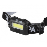 Фонарь GB-607 налобный с влагозащитой 3Вт COB LED Extra
