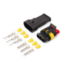 Разъем герметичный автомобильный РГА-3П КВТ 89505