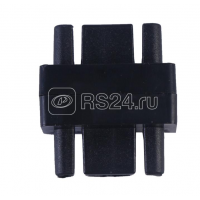 Коннектор шинопровода SC-1B-TL прямой черный серия TOP-LINE