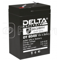 Аккумулятор ОПС 6В 4.5А.ч DT 6045 Delta 4614010040031