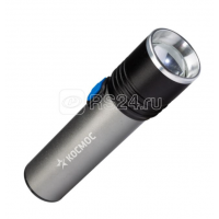 Фонарь аккумуляторный ручной LED 3Вт линза зум аккум. Li-ion 18650 