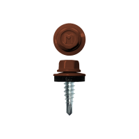 Саморез кровельный 4,8*50 RAL 8004 Керамика (уп. 25штук)