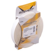 Кром.лента мелам. с клеем 19мм, серый  (20м/1упак), 005230