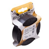 Кром.лента мелам. с клеем 19мм, черный (5м/1упак), 013080