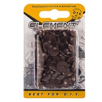 Заглушка на мебел.стяжку(конфирмат) дуб, 1/50шт, 019530