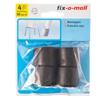 Наконечник защитн.для меб.ножек, Д-30мм, черный, 4шт/1упак, 246290