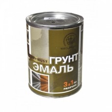 Грунт-эмаль по ржавчине 3 в 1 Спелая вишня Радуга 0,9кг