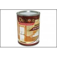 Эмаль для пола Желто-Коричневая Dekor 0,8 кг 
