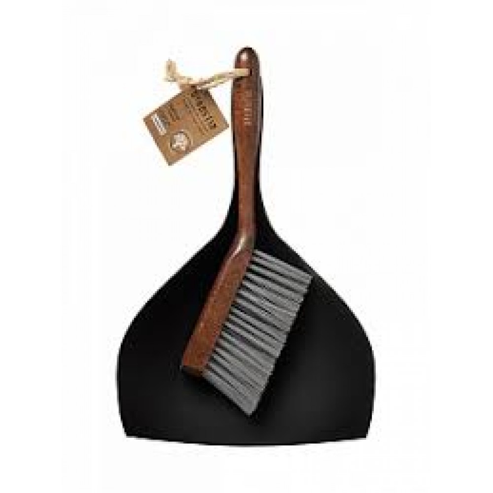 Совок с резинкой+метелка Wood SC551610624 Совок с резинкой+метелка Wood SC551610624