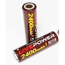 Аккумулятор 18650 3.7В 2400mA LivePower G70 LTE38 МРМ S761