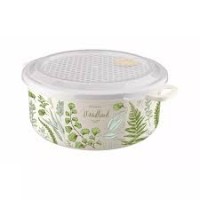 Емкость для холодильника и микровол. печи с декором 0,9л беж 43310620753