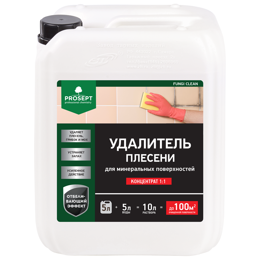 Средство для удаления плесени Prosept Fungi Clean 1:1, 5л (019-5)