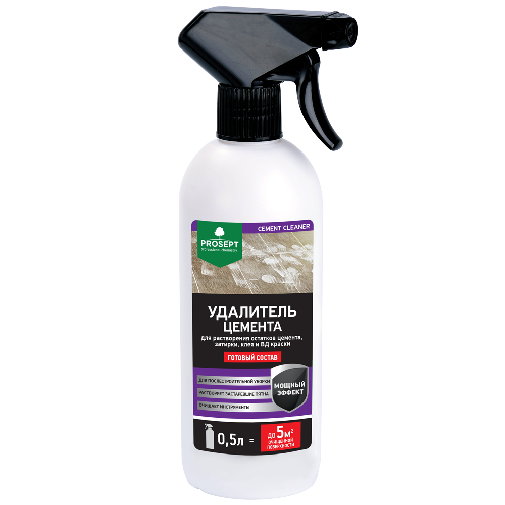Средство для удаления цемента Prosept Cement Cleaner 0,5л (022-05)